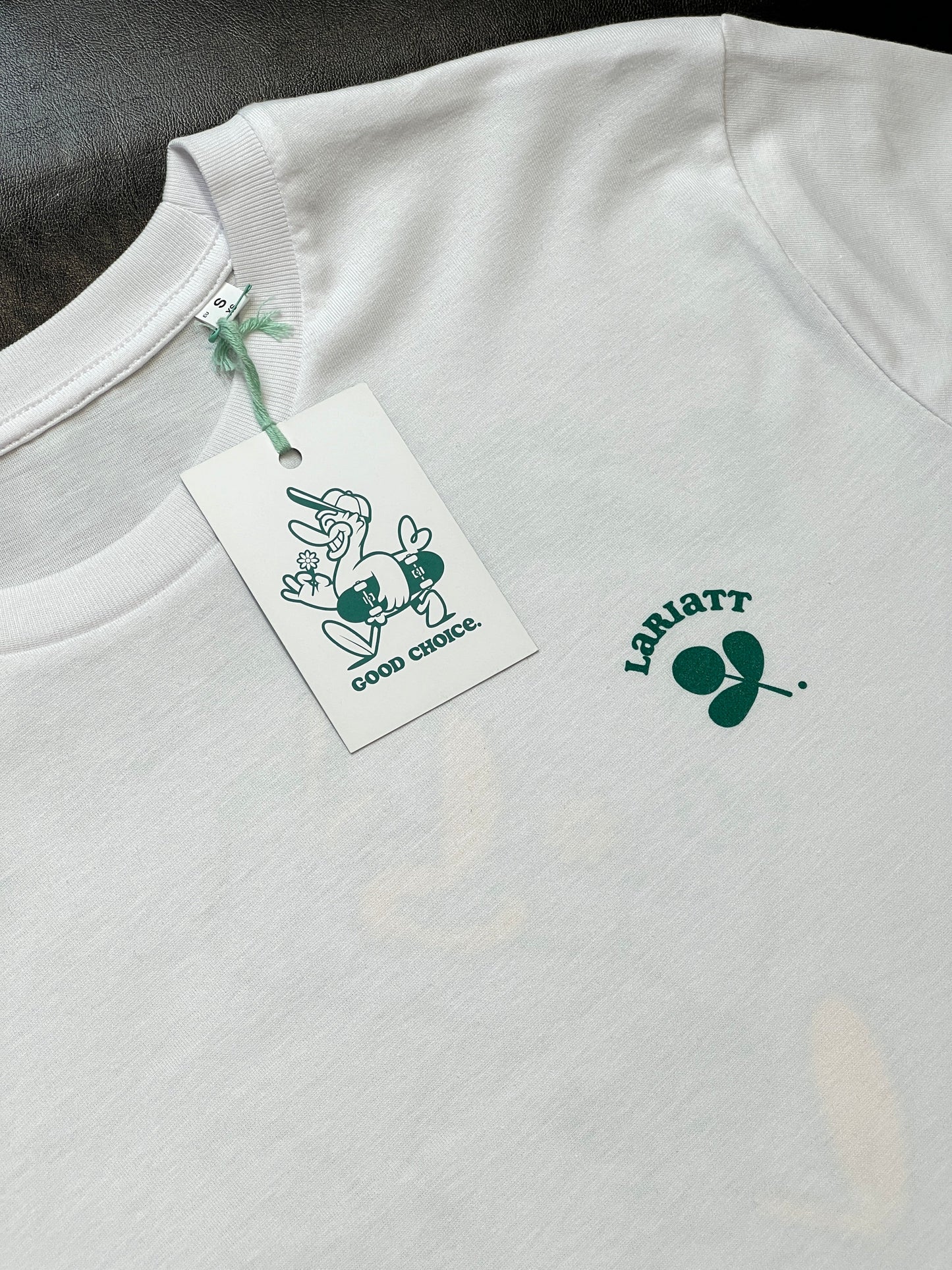 Wildlife Club x Lariatt Skate Duck Tee White