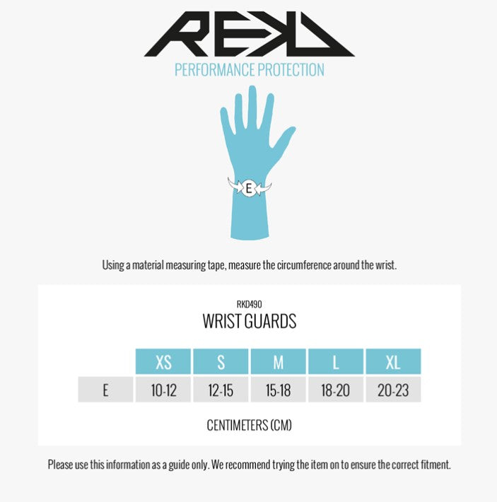 Rekd Grey Wrist Guards