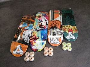 New palace decks and wheels just in