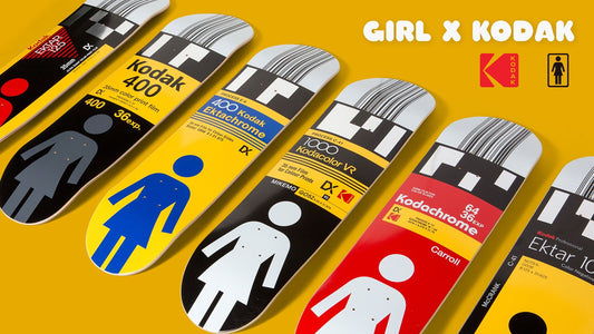 "Bangers & Mash" | Girl Skateboards X Kodak in London