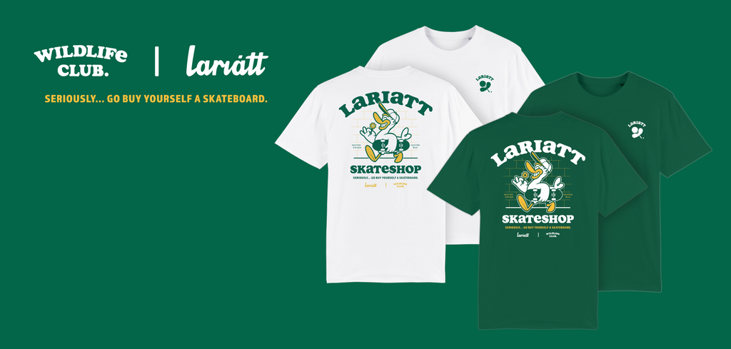 Wildlife Club x Lariatt Skate Store Skate Duck Tee