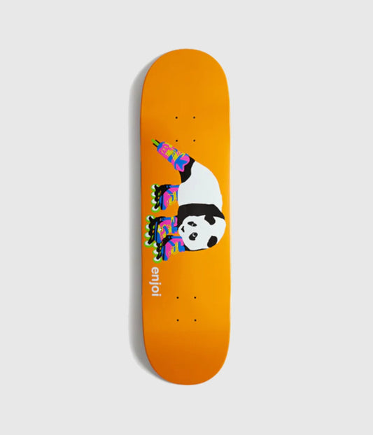 Enjoi Big Box Roller Blades R7 Skateboard Deck Orange 8.5"