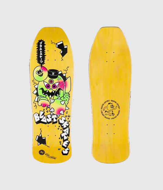 Blast Skates Mutant Smasher Skateboard Deck 10"