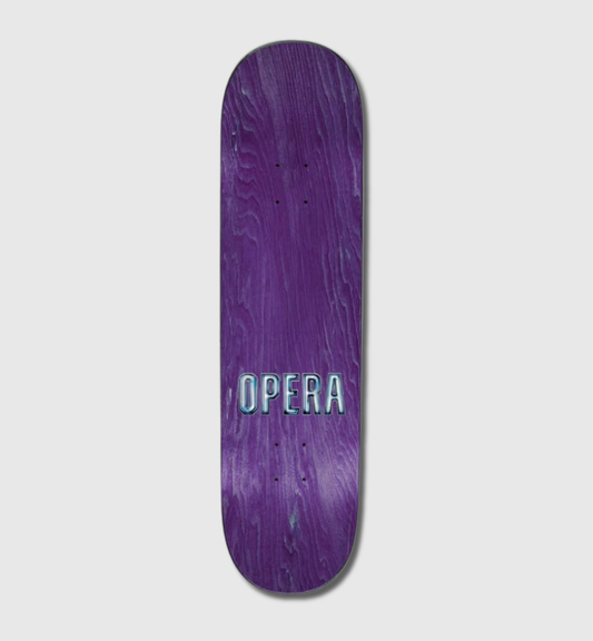 Opera Tre Wood 'Lightening' Pro Model Skateboard Deck 8.25"