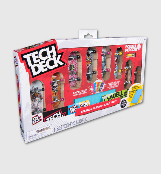 Tech Deck Powell Peralta Legends Sk8shop 8 pack