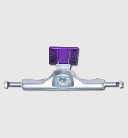Slappy Trucks ST1 Hollow Lites Skateboard Trucks Purple 8.25