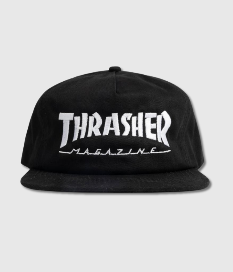 Thrasher Skateboard Magazine Logo Snapback Cap