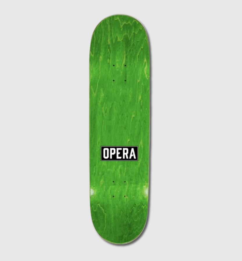 Opera Skateboards Neo EX7 Deck White 8.5''