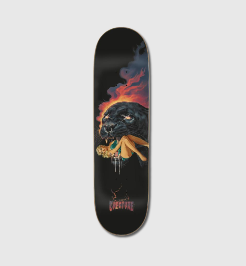 Creature Torres Jaguar Pro Stumps Skateboard Deck 8.51"