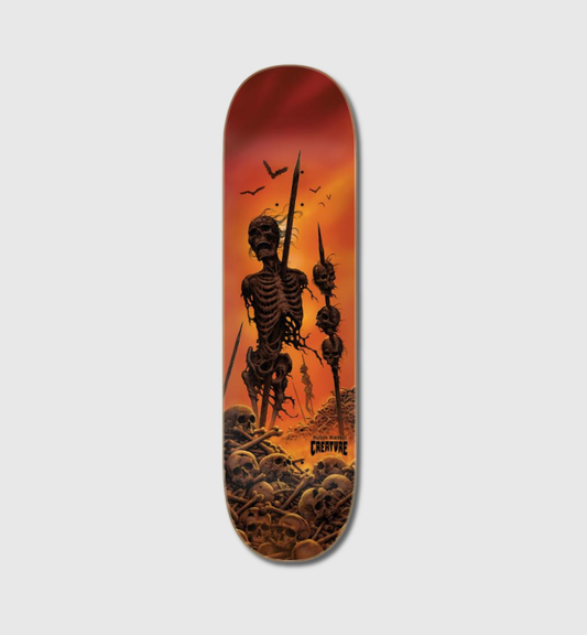 Creature Baekkel Wasted Series Pro Skateboard Deck 8.6"