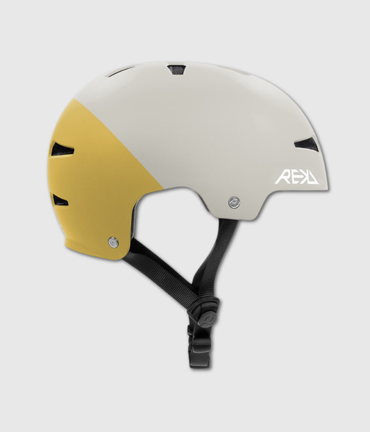 REKD Elite 2.0 Helmet Grey Yellow