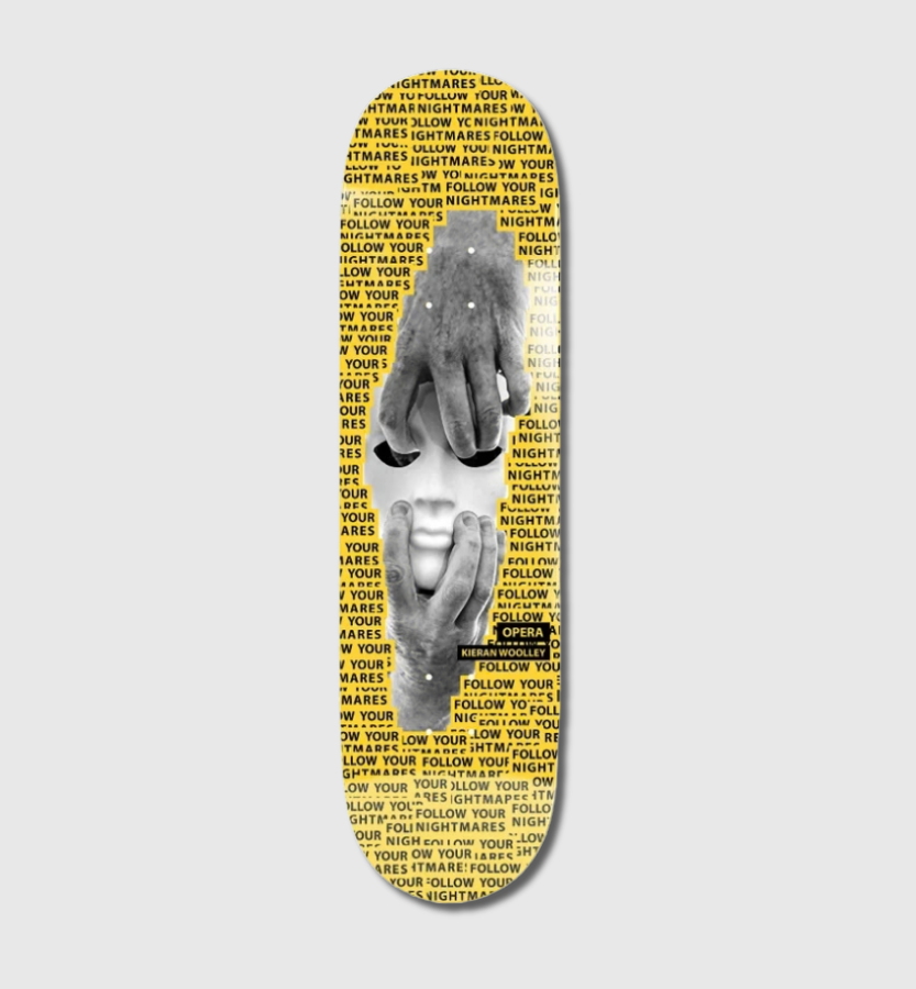 Opera Kieran Woolley 'Nightmare' Skateboard Deck 9"
