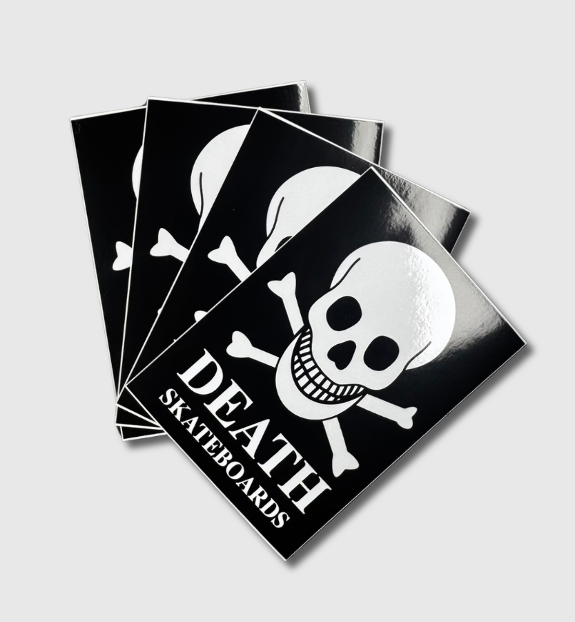 Death Skateboards OG Skull Sticker