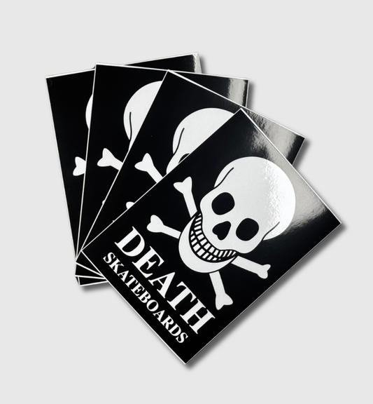 Death Skateboards OG Skull Sticker