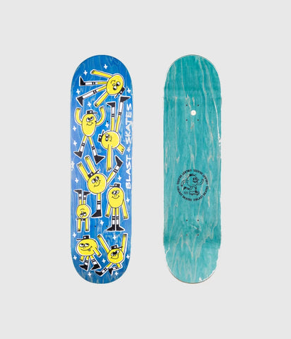 Blast Skates Mascot Doodle Skateboard Deck 8.5"