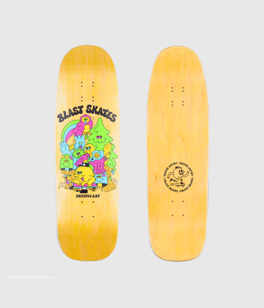 Blast Skates Project #9 Dreyus Art Skateboard Deck 9.5"