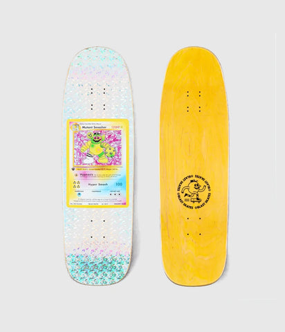 Blast Skates Super Mega Rare MutantT Smasher Card Skateboard Deck 9.5"