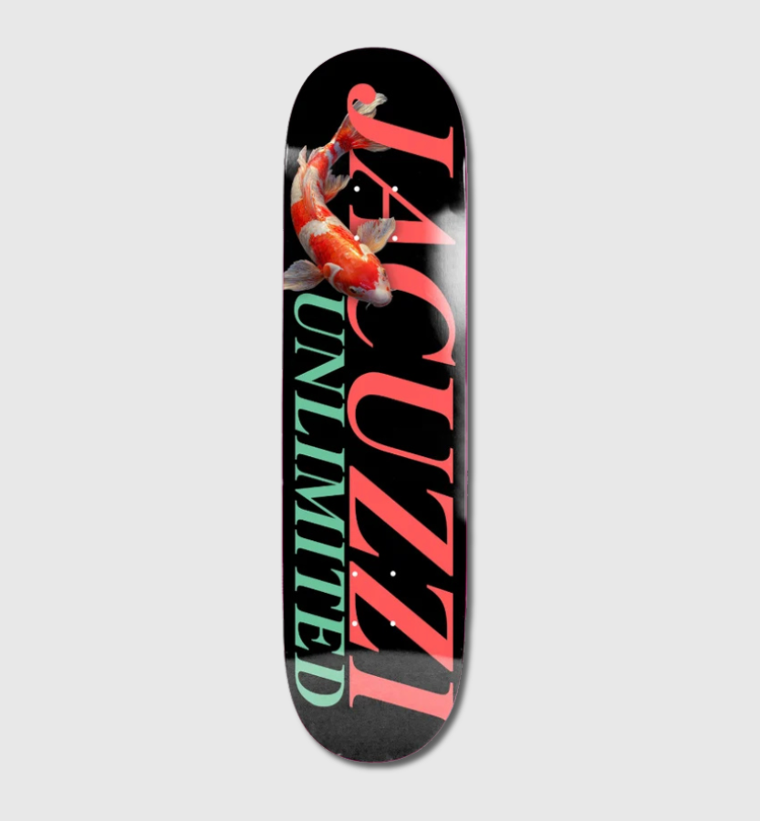 Jacuzzi Unlimited 'Koi Logo' - EX7 Skateboard Deck 8.5"