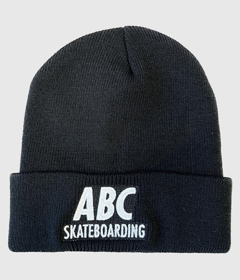 ABC Skateboarding Youth Beanie Black