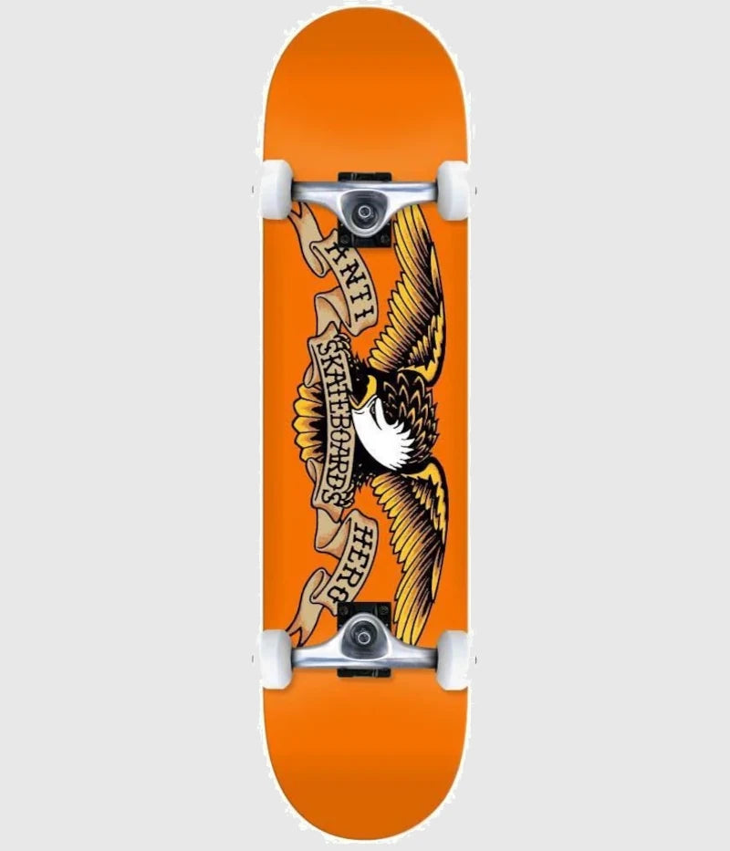 Anti Hero Complete Classic Eagle Orange 7.75"