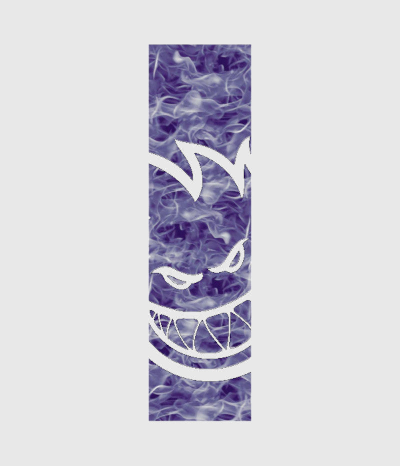 Spitfire Bighead Smoke Purple / Clear Griptape 9"