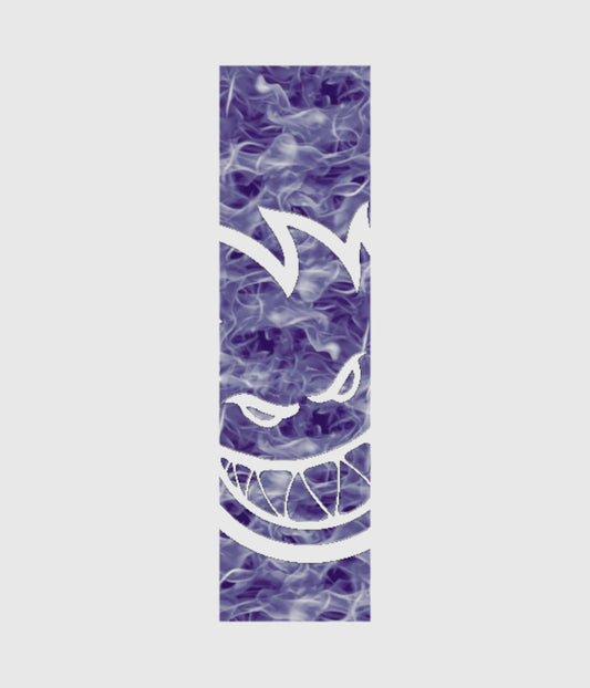 Spitfire Bighead Smoke Purple / Clear Griptape 9"