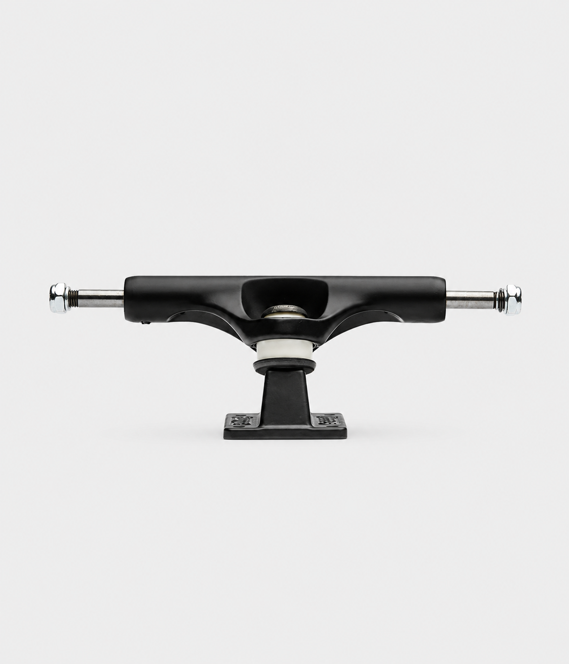 Slappy ST1 Inverted Hollow Lights/Ultra Low Kingpin Skateboard Truck Matte Black/Black Gold 8.25