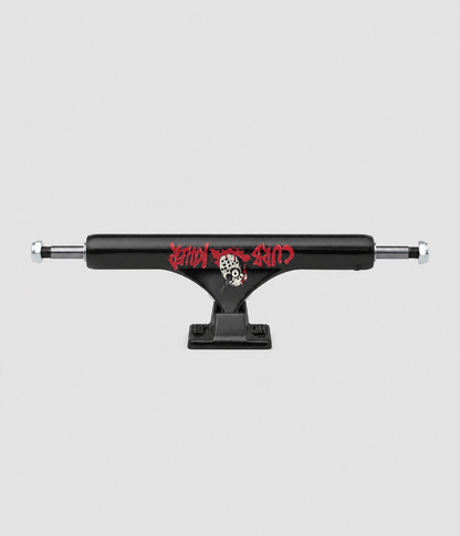 Slappy ST1 Curb Killer II Hollow Inverted Kinpin Truck Matte Black 8.5
