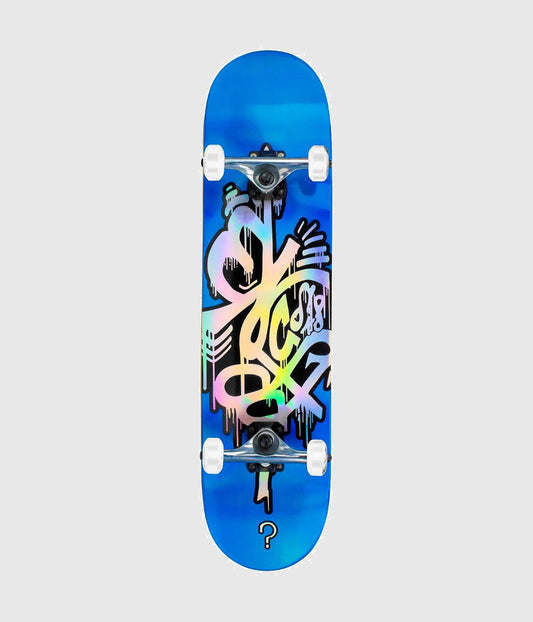 Enuff Hologram Complete Skateboard Blue 8"