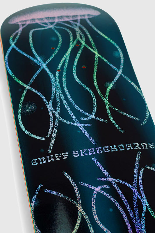 Enuff Abyss Hologram Skateboard Deck Jellyfish 8"
