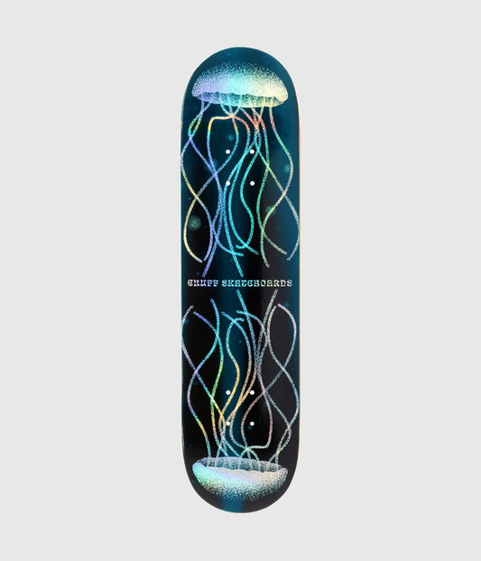 Enuff Abyss Hologram Skateboard Deck Jellyfish 8"