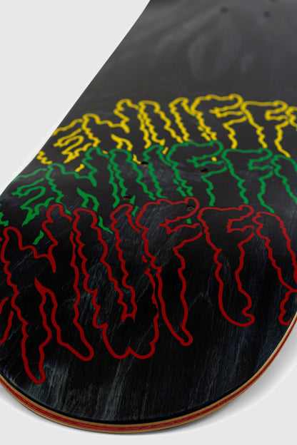 Enuff Three Tier Reloaded Skateboard Deck Black 8.25"