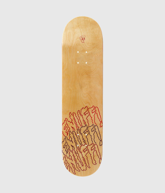 Enuff Three Tier Reloaded Skateboard Deck Natural 8.25"