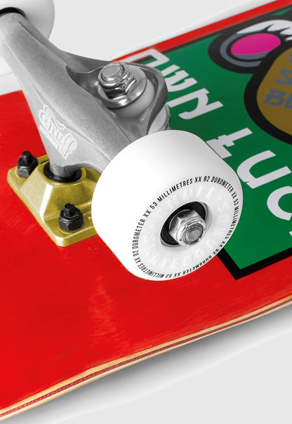 Enuff Lucky Cat Complete Skateboard Red 8"