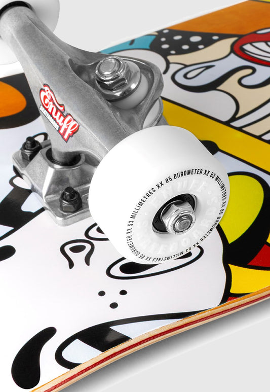 Enuff Meltworld Complete Skateboard Confused 7.75"
