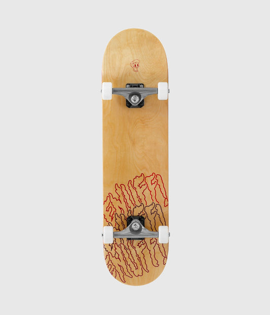 Enuff Three Tier Reloaded Complete Skateboard Natural 8"