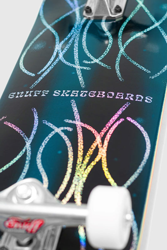 Enuff  Abyss Hologram Complete Skateboard Jellyfish 8"