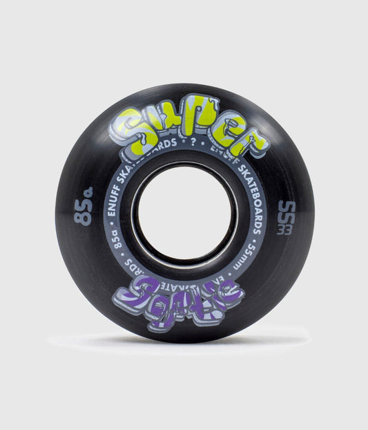 Enuff Super Softie 85a Skateboard Wheels Black 55mm