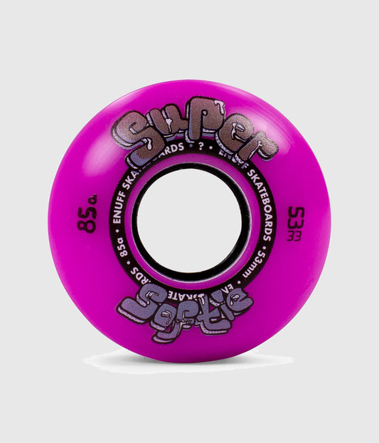 Enuff Super Softie 85a Skateboard Wheels Purple 53mm