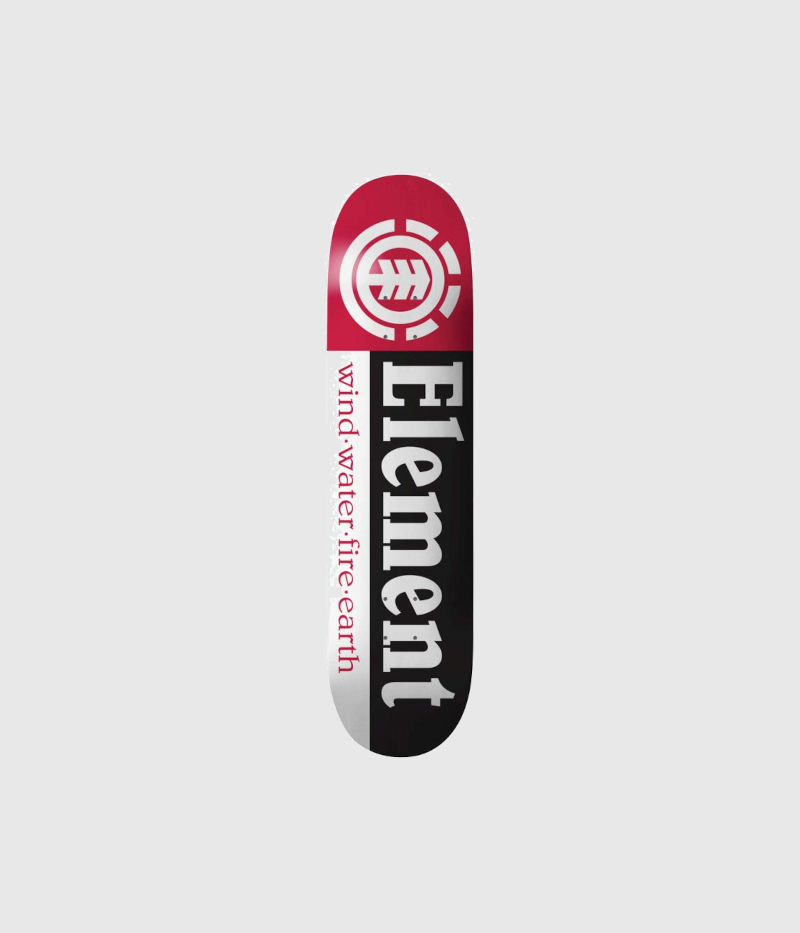 Element Team Skateboard Deck 8.25"