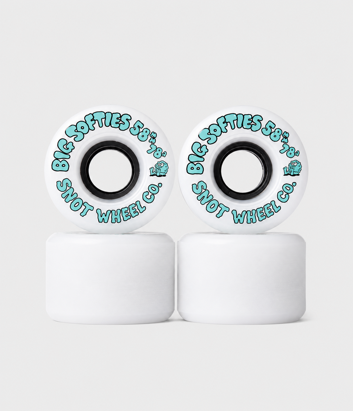 Snot Wheels Co Big Softies 78a Skateboard Wheel 58mm