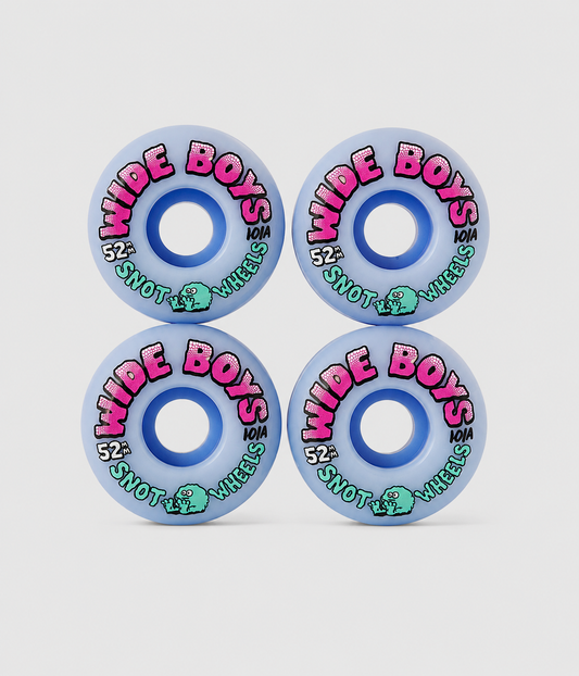 Snot Wheels Wide Boys 101A Skateboard Wheels Lavender 52mm