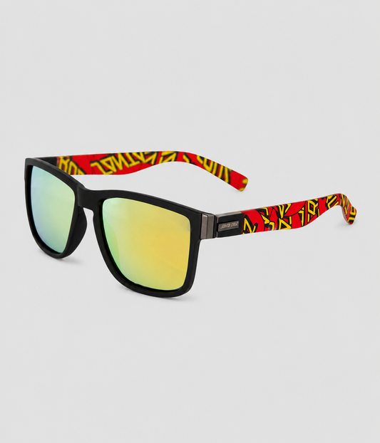 Santa Cruz Lucien Sunglasses Black Red