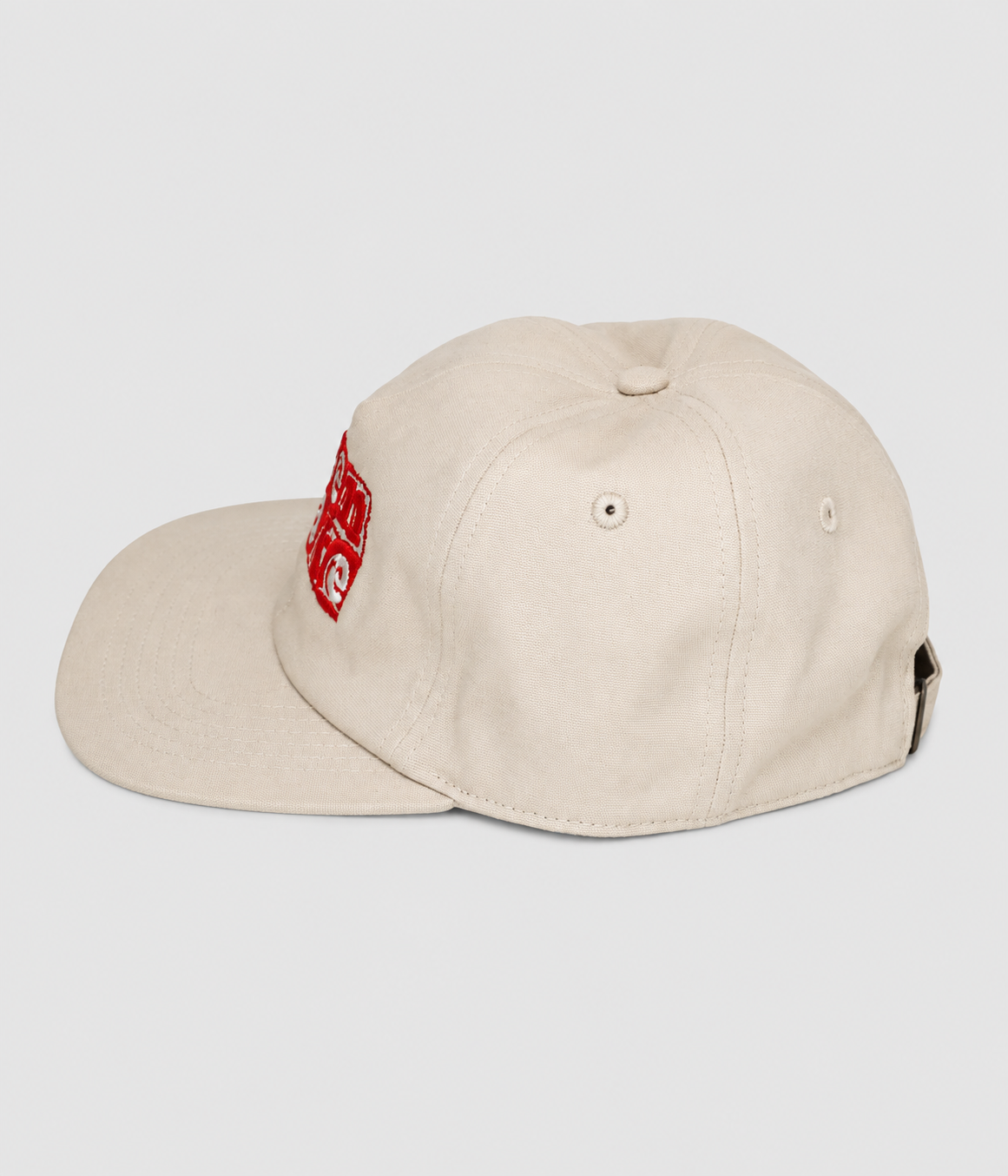 Lovenskate Logo 5 Panel Cap in Khaki