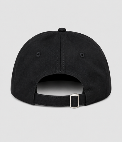 Lovenskate 'Logo 5 Panel Cap in Black/ Blue