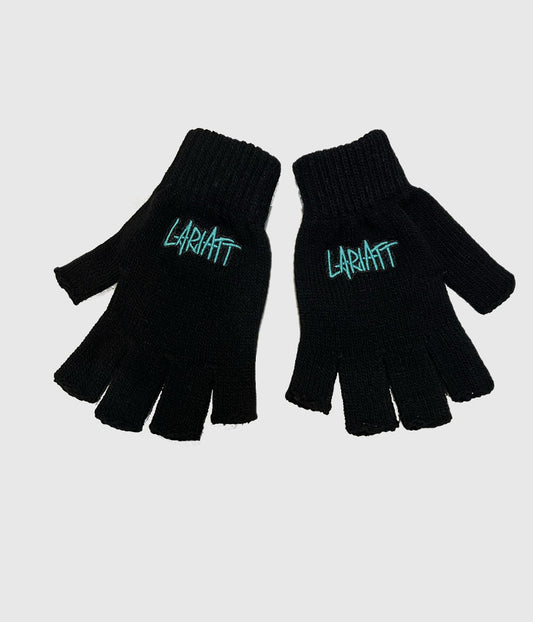 Lariatt Fos Script Fingerless Gloves