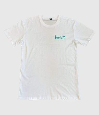 Lariatt Classic Skate Tee White