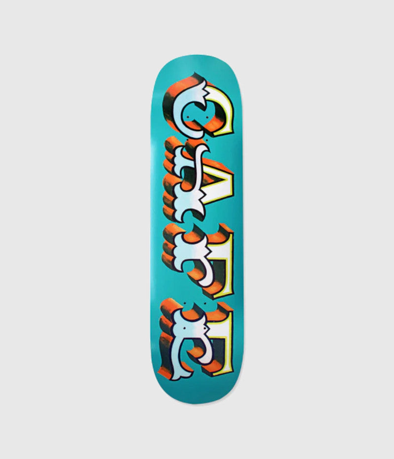Skateboard cafe Mr Finbar Deck C2 Shape 8.125" (Teal)
