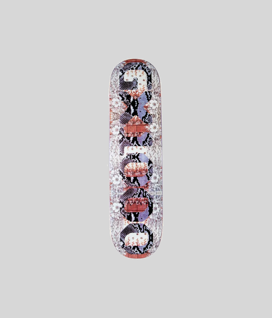 GX1000 OG Black/ White Scales Skateboard Deck 8.125"