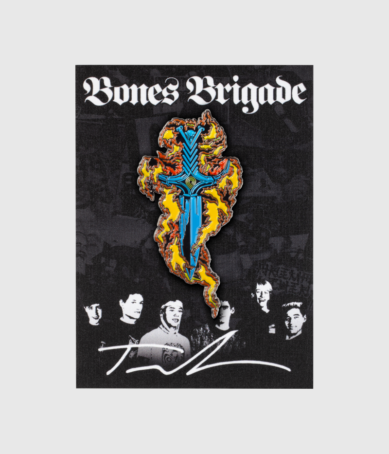 Powell Peralta Bones Brigade Tommy Guerrero Lapel Pin